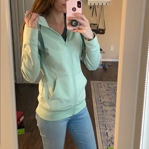 North face zip up jacket